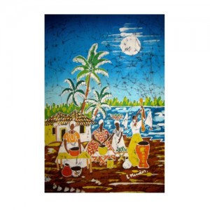 Pintura em tecido – baianas
