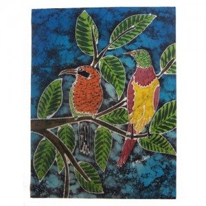 Batik – série pássaros do Brasil